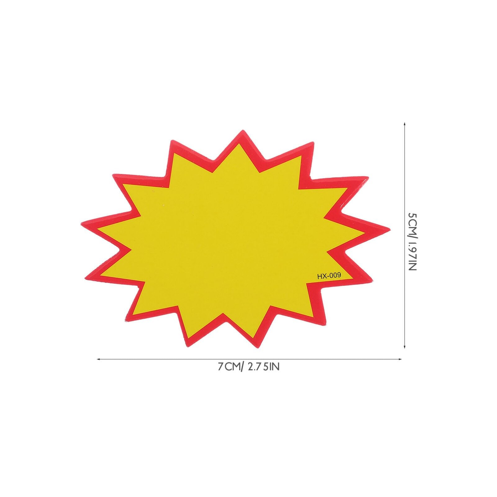 200Pcs Star Burst Signs, 2.75×1.97in Blank Sale Price Tags, Star Retail Sale …