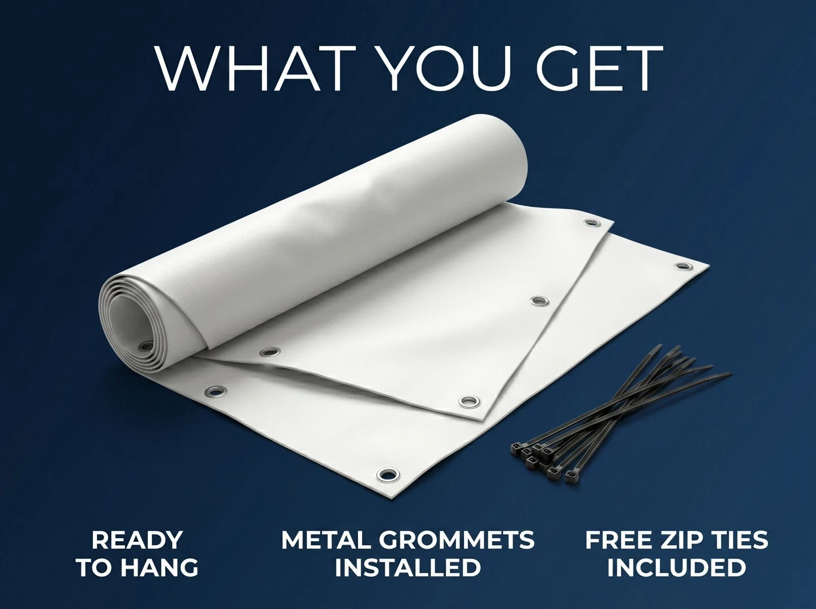 Custom Vinyl Banner Waterproof UV Resistant 13oz Heavy Duty Outdoor Made In USA