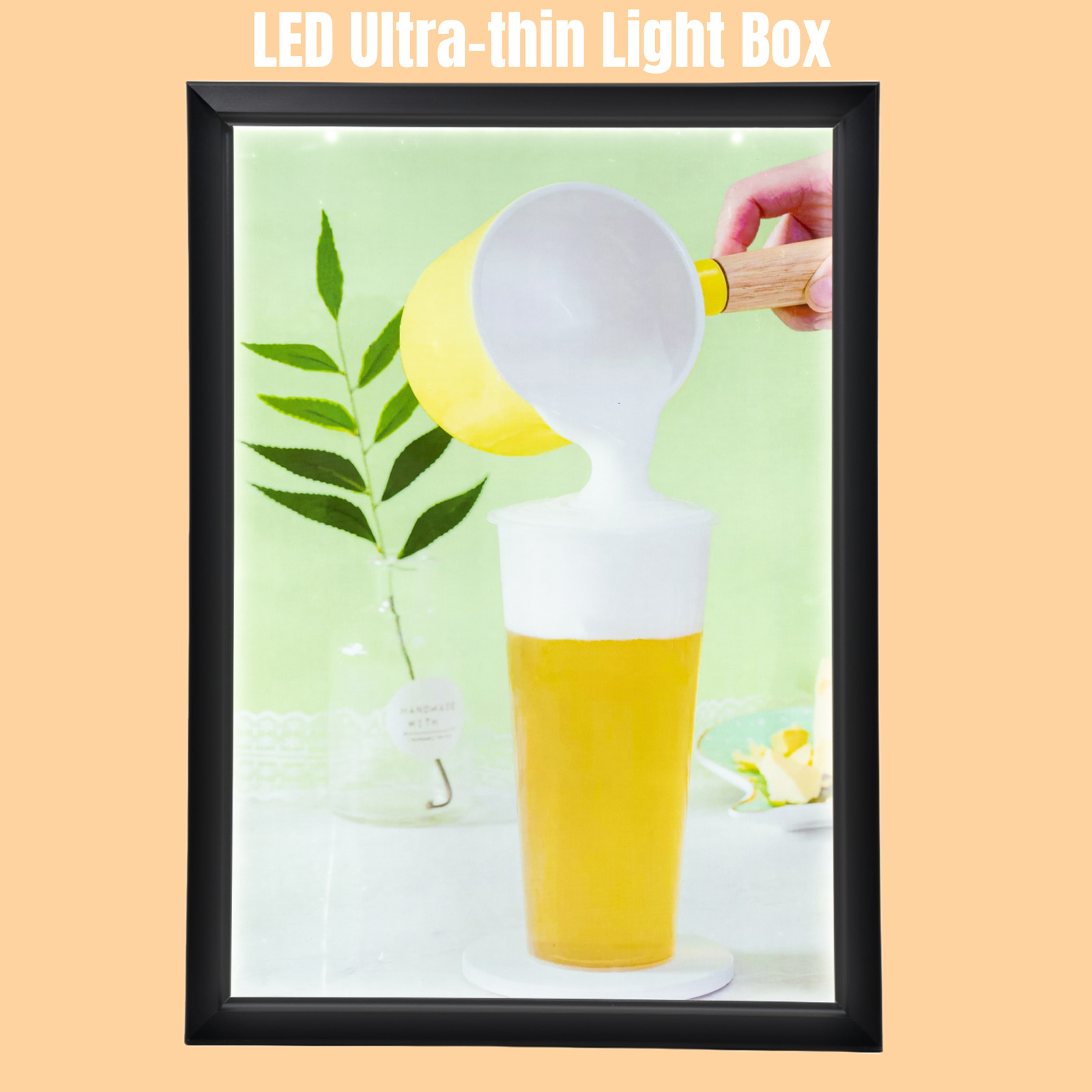 Backlit LED Light Box 33&Prime;x24&Prime; Frame Movie Poster Art Picture Business Signs A1