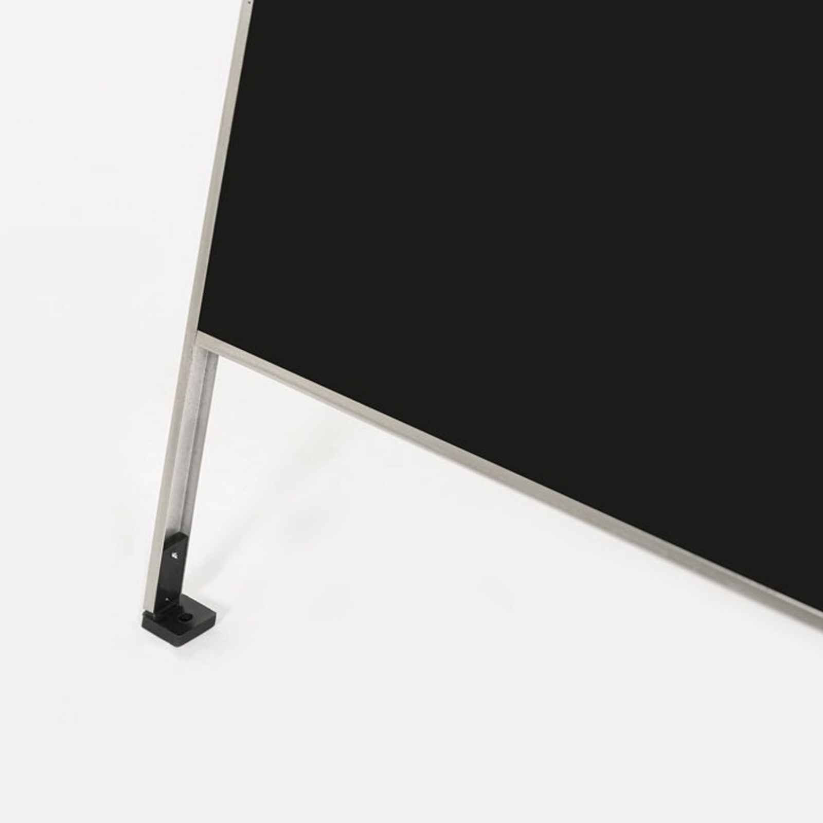 Stainless Steel 22×28 Double Sided Silver Aluminum Sandwich Board A-Frame