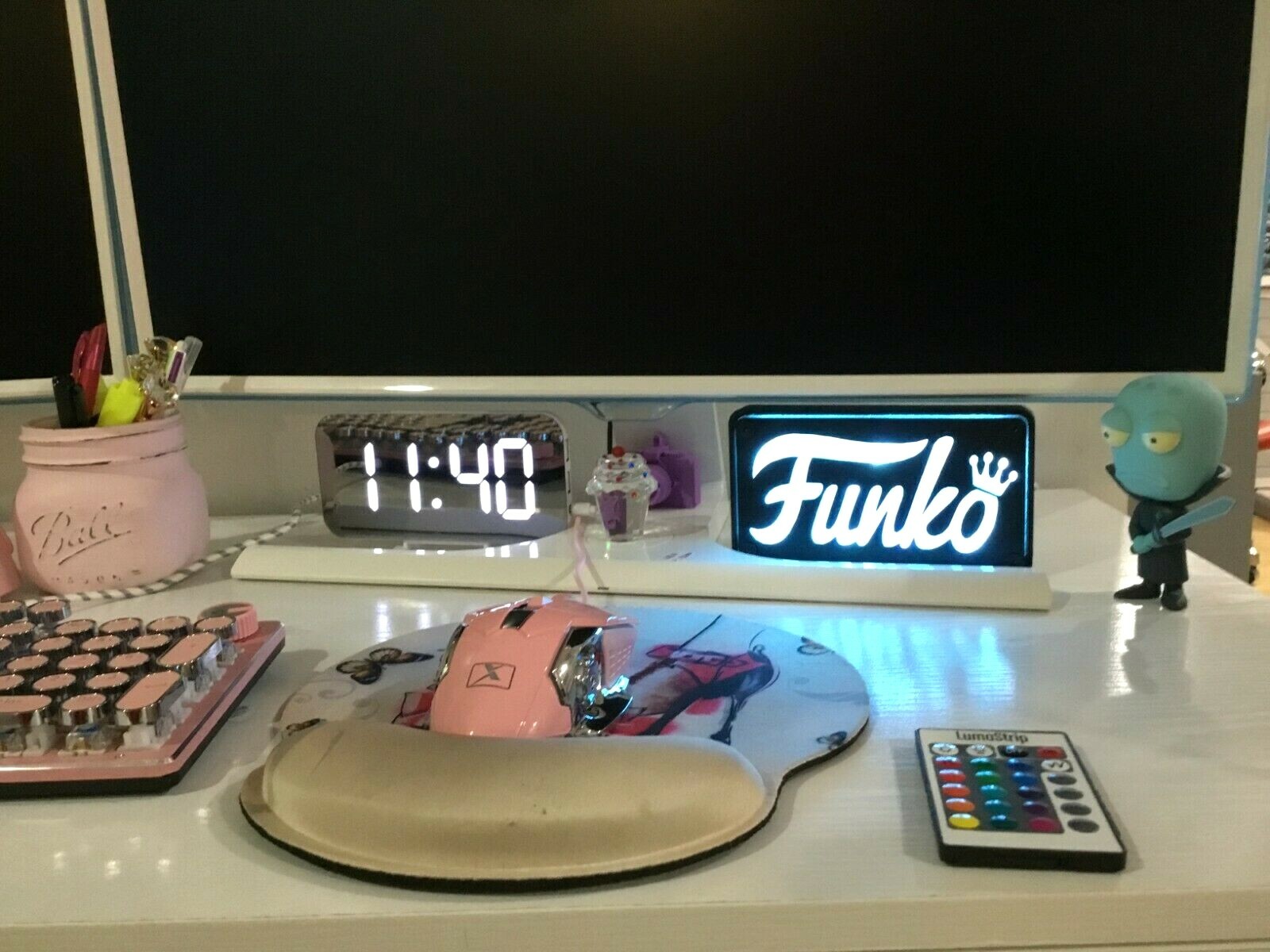 MultiColor FUNKO Pop LED Wall or Desk Sign With Remote, Funkos, Funko Pops