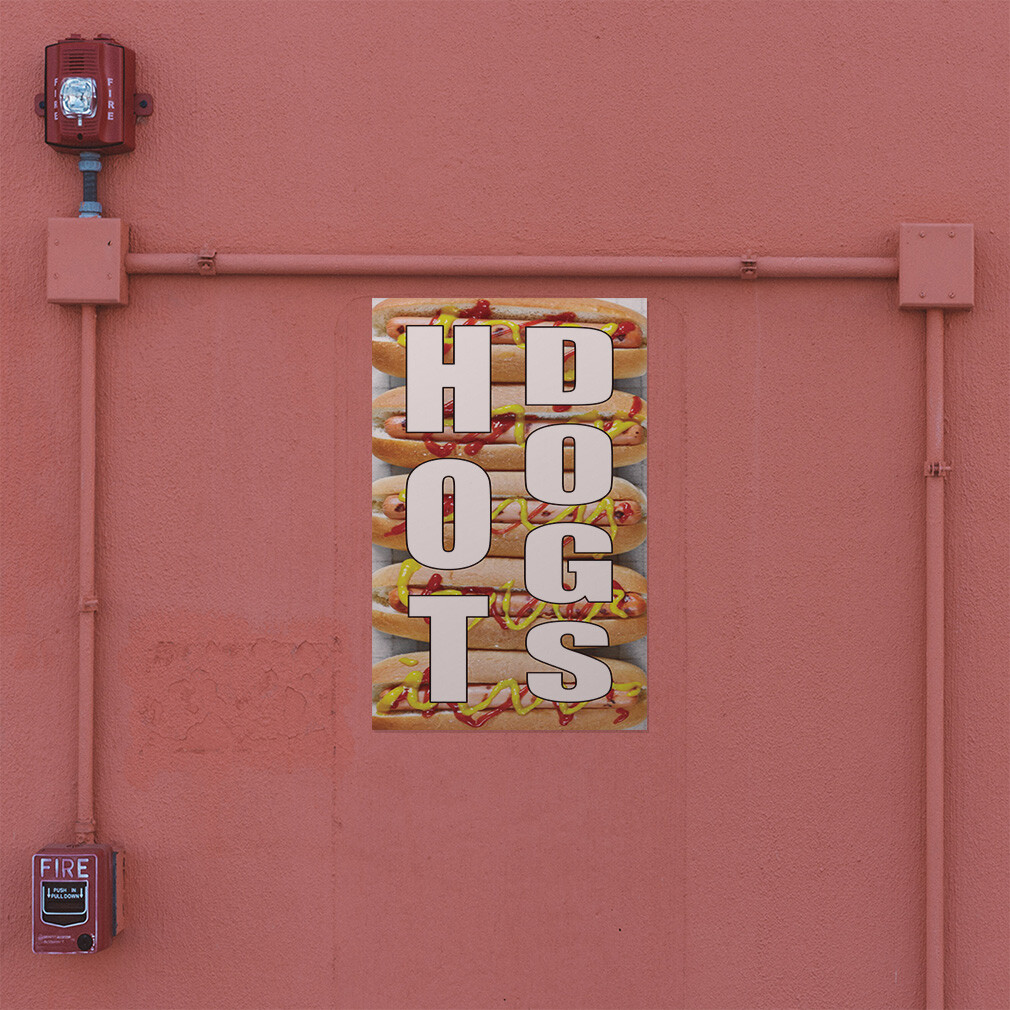 Door Decals Vertical Vinyl Stickers Multiple Sizes Industrial Vinyl