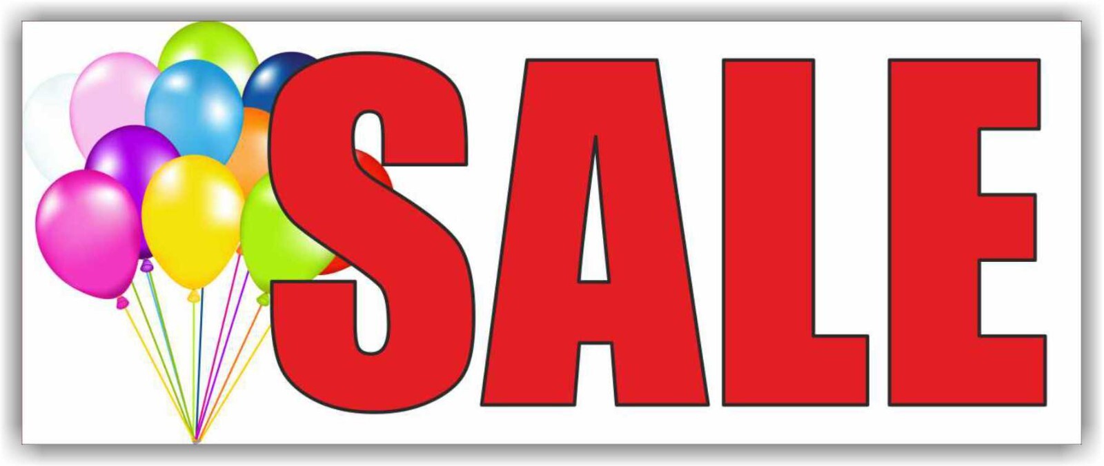 SALE Advertising Banner Vinyl Sign Moving Discount Clearance Big Event Save