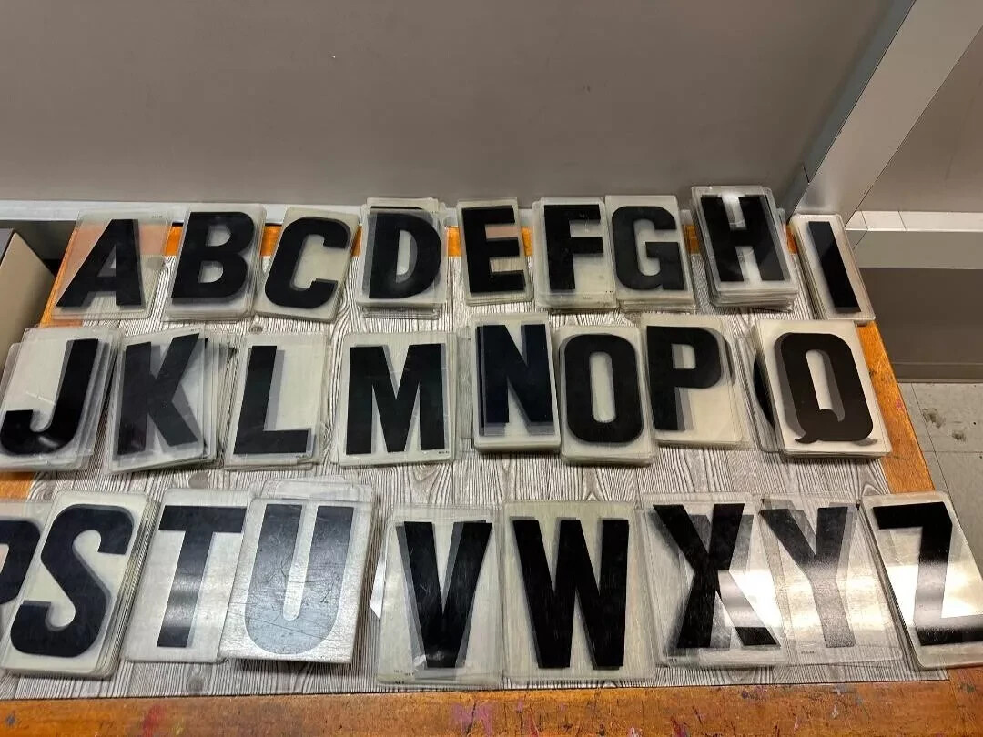10 Inch 8&Prime; Vintage Plastic Marquee Changeable Outdoor Sign Letters Numbers