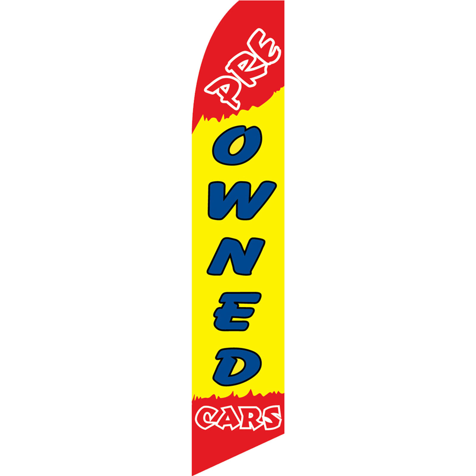Pre Owned Cards 2 1/2 ft X 11 1/2 ft Swooper Flag