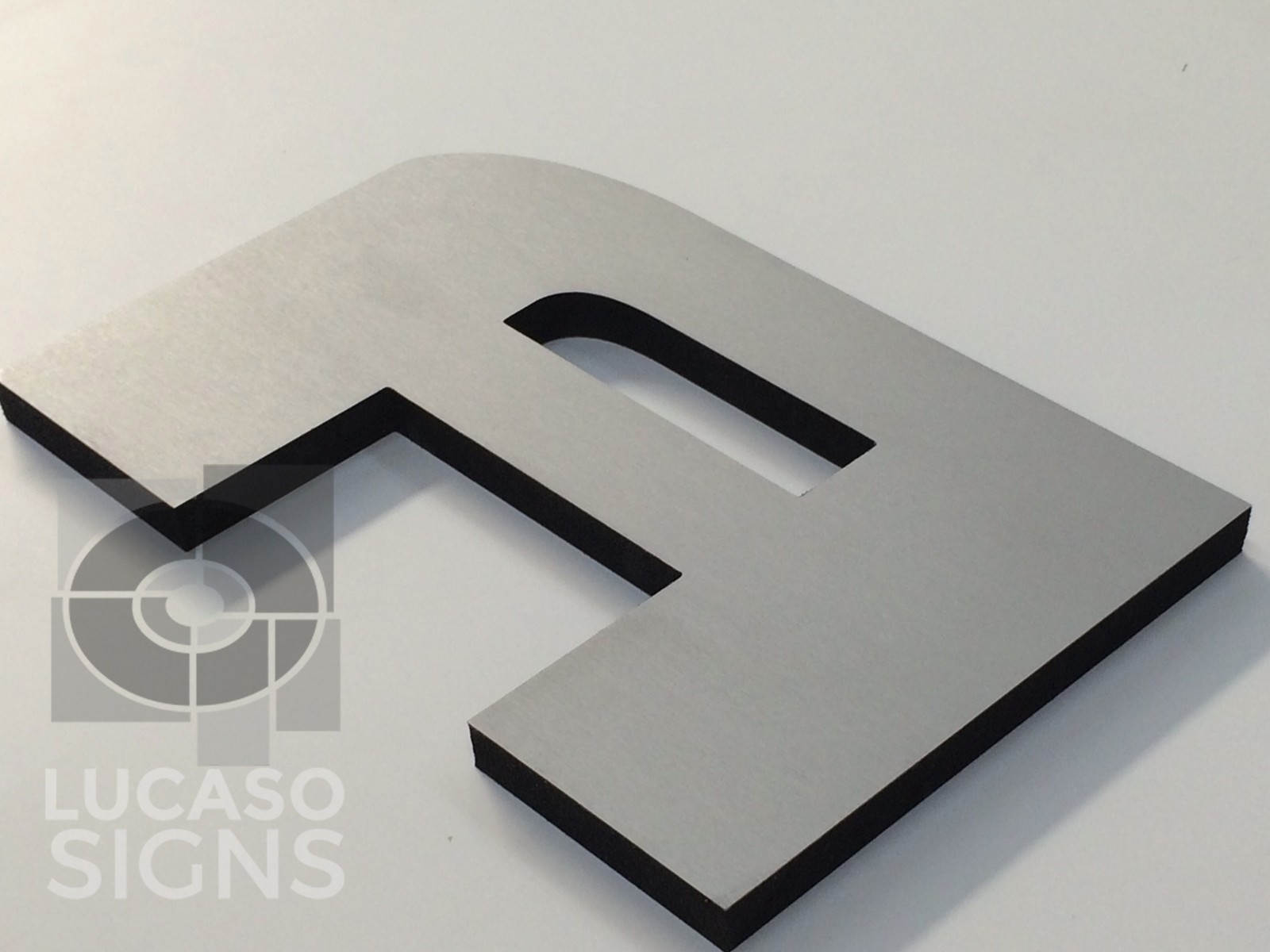 Storefront Custom Foam Sign Letters 14 Inch Acrylic Faces Outdoor Economic