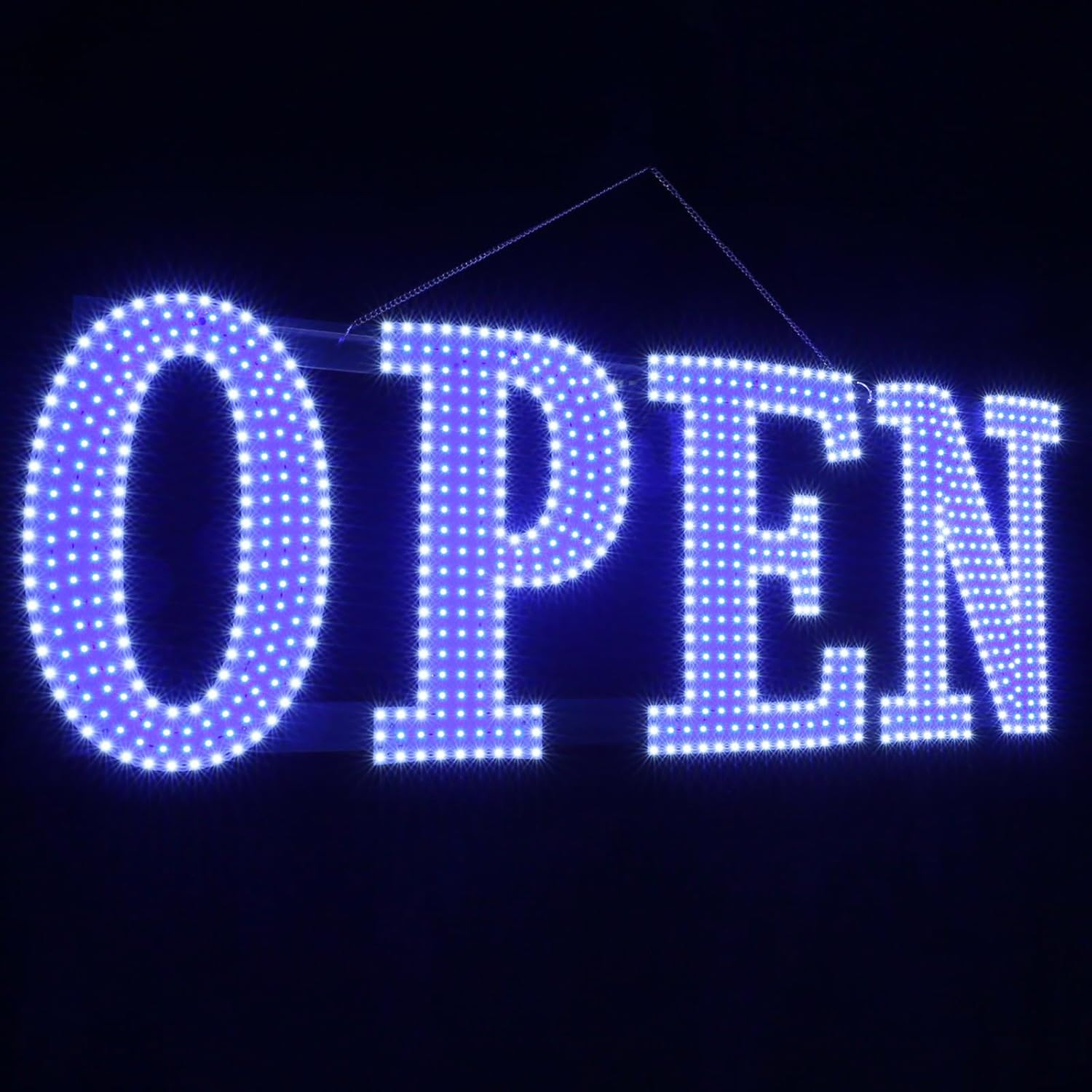40&Prime;X14&Prime; Extra Large LED Open Signs for Business with Remote Controlled, 10 Level