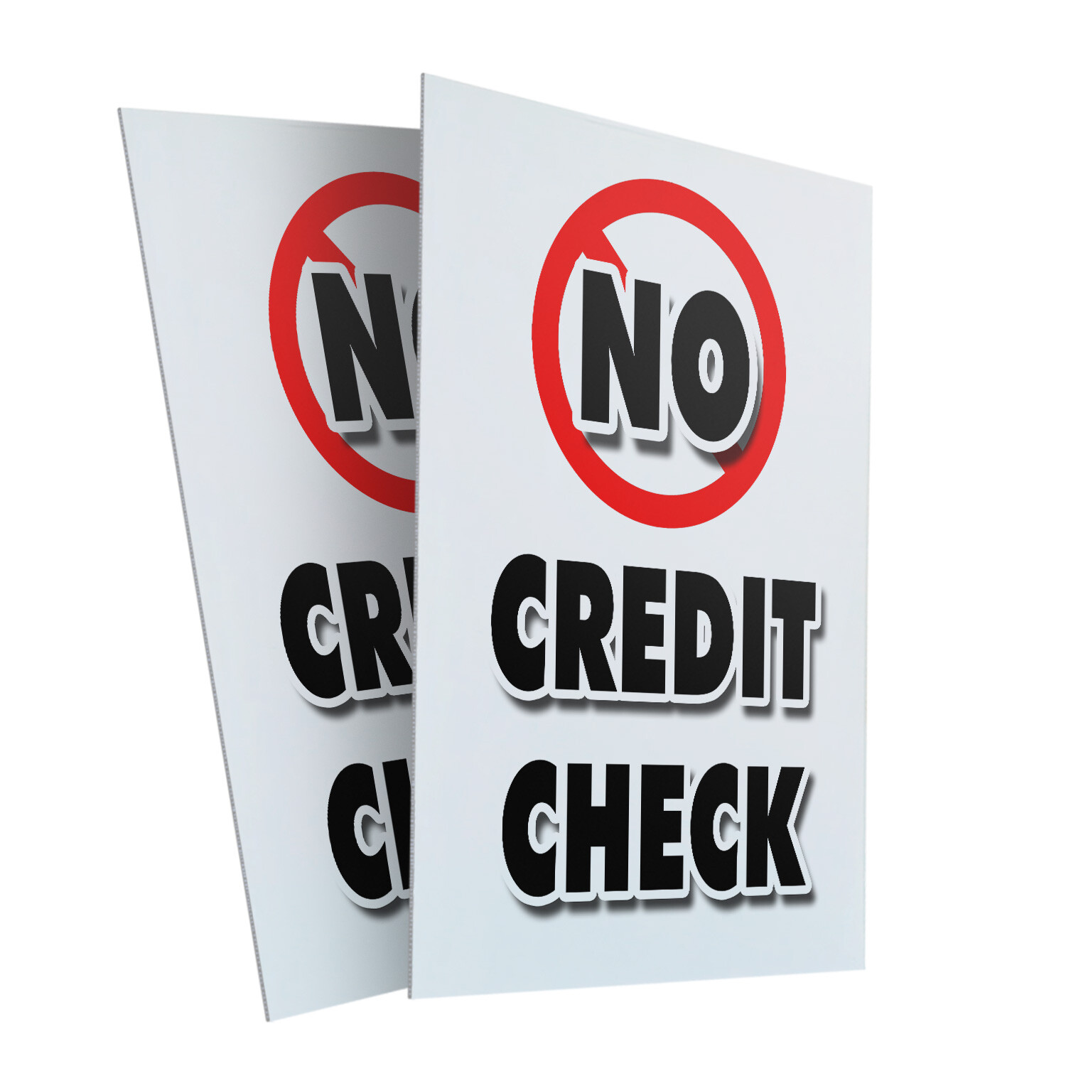 A-frame Sidewalk No Credit Check 24&Prime; x 36&Prime; Double Sided A-Frame Sidewalk Sign
