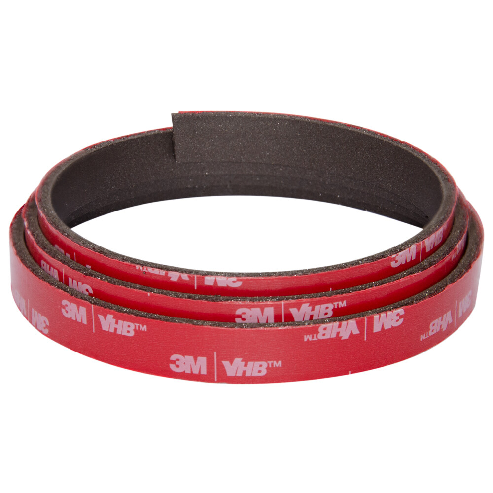 Neodymium Magnetic Strip 1Mtr x 12.5mm x 2mm | 3M VHB | Office Label Warehouse