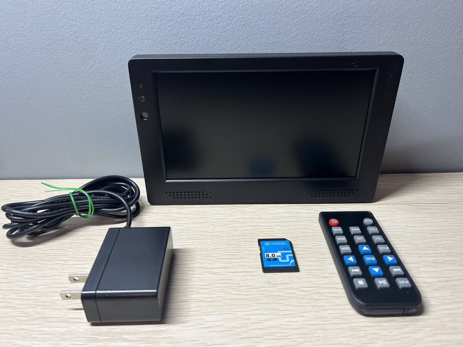7” Advertising Displayer Media Player on Shelf Use-Auto Looping-Supports SD Card