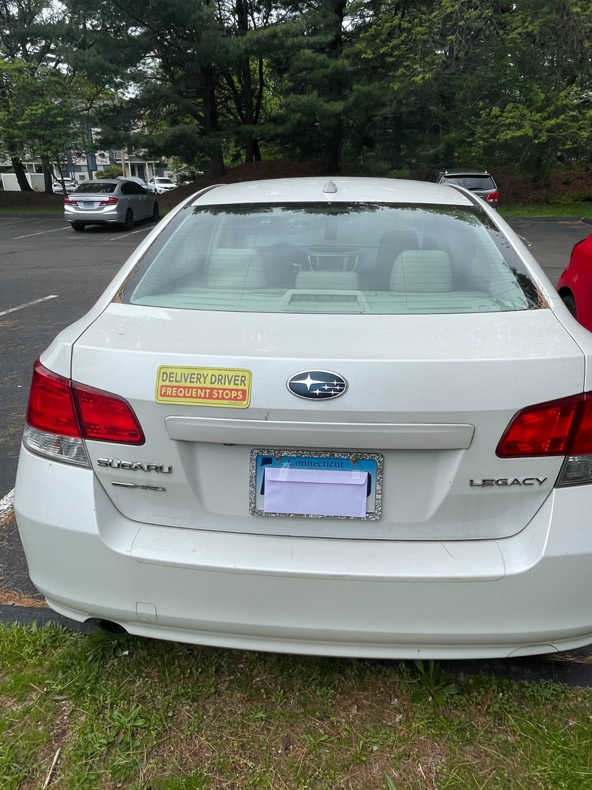 2 Magnetic Sign-For Delivery Drivers-Alert Others, Make Stops Safely –