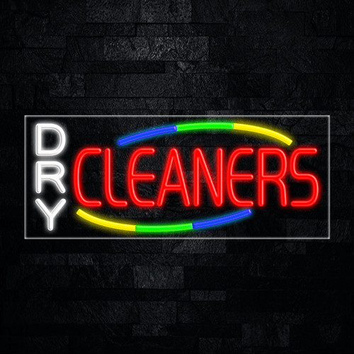 Dry Cleaners LED Neon Sign 30&Prime;L x 12&Prime;H #30786