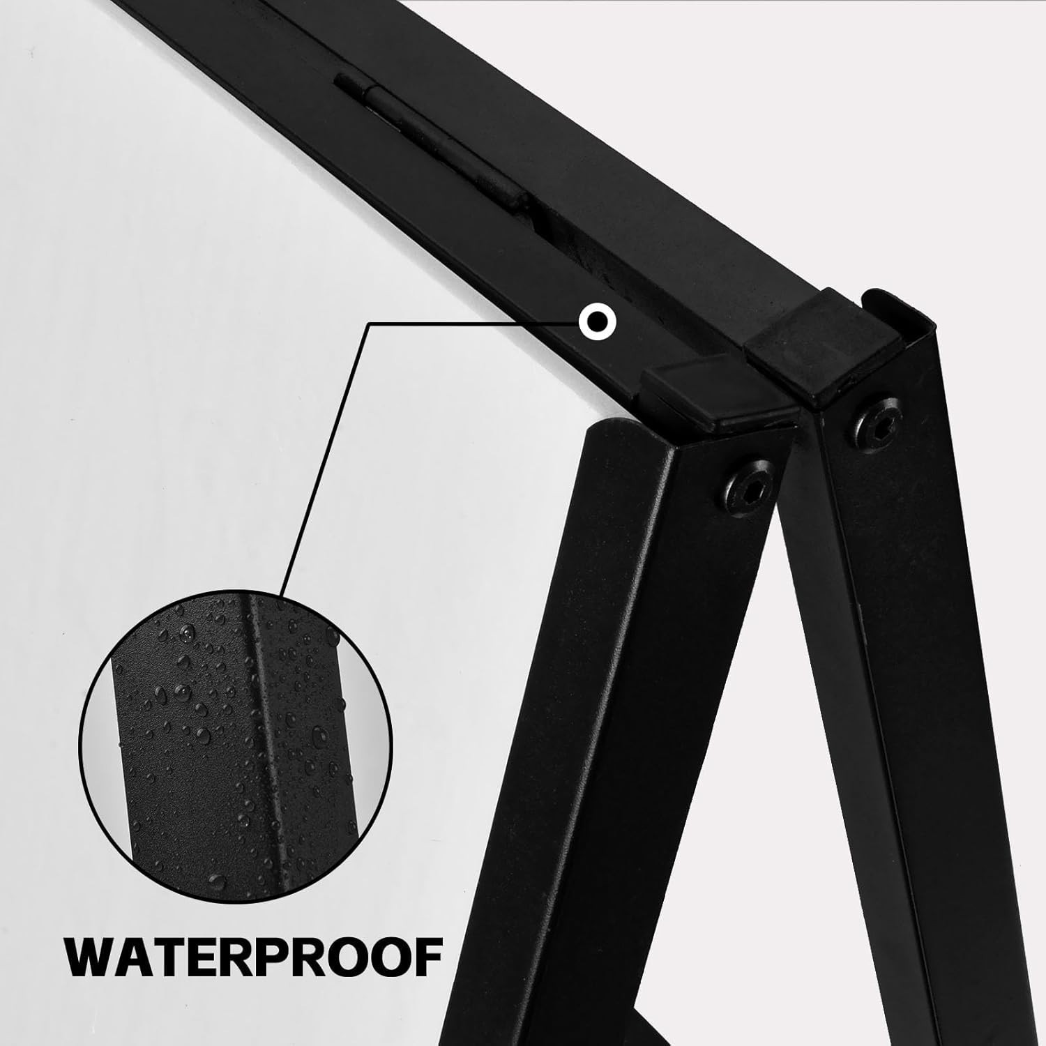 24 x 36 Inch A Frame Sign Double-Sided Folding Sandwich Board Heavy Duty