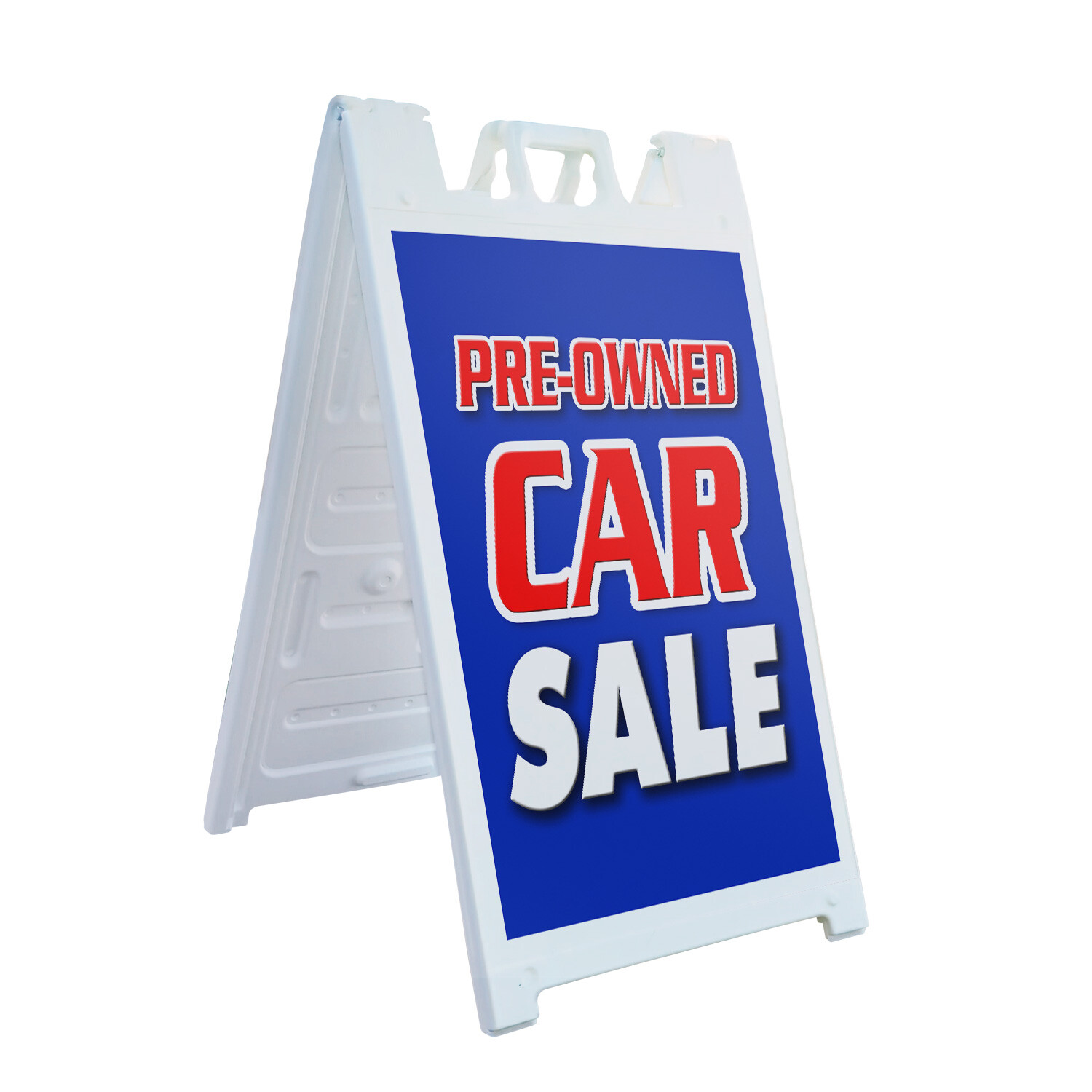 A-frame Sidewalk Pre-owned Car Sale 24&Prime; x 36&Prime; Double Sided A-Frame Sidewalk Sign