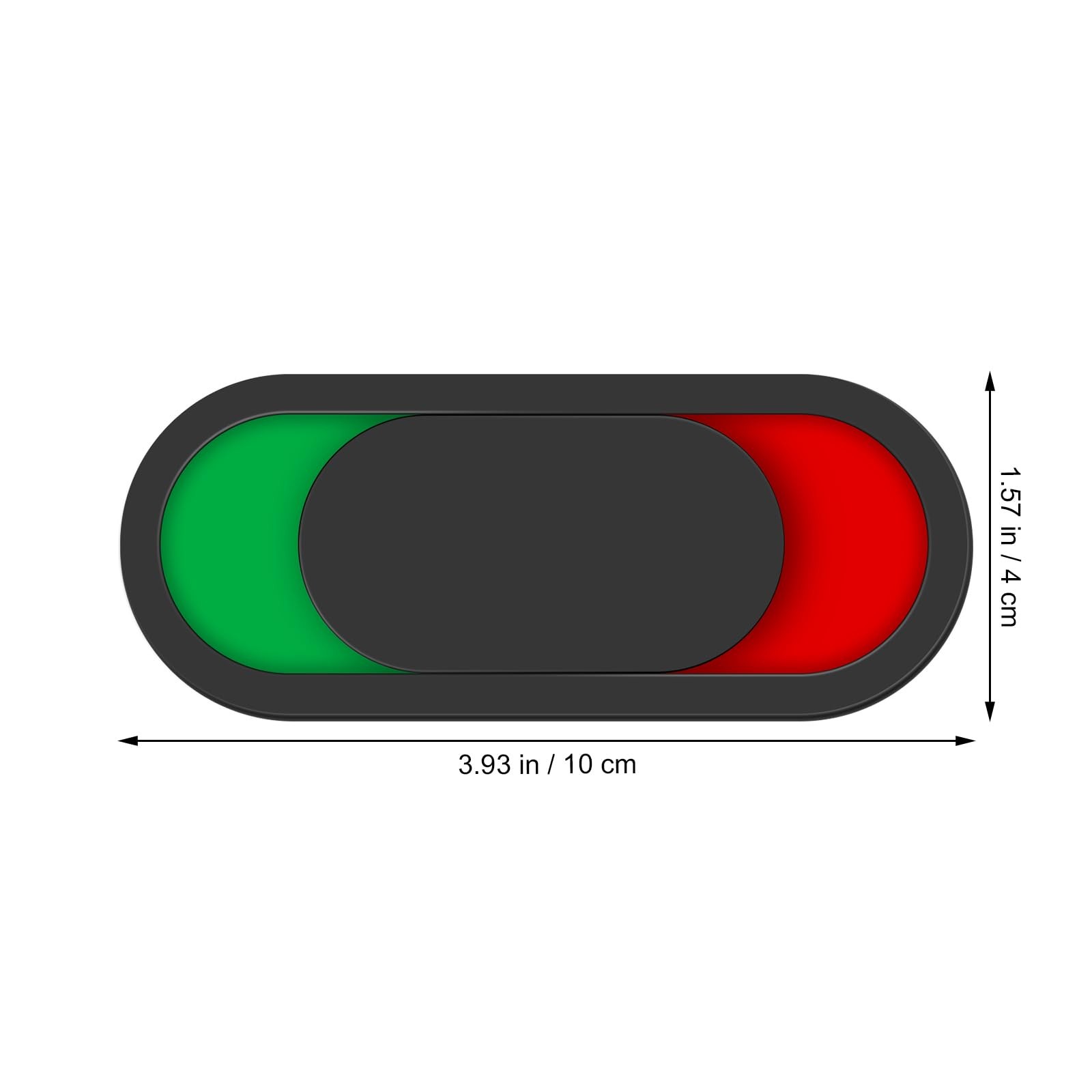 8 PCS 1.55×0.62×0.5 Inch Vacant Occupied Sliding Privacy Sign Door Indicator
