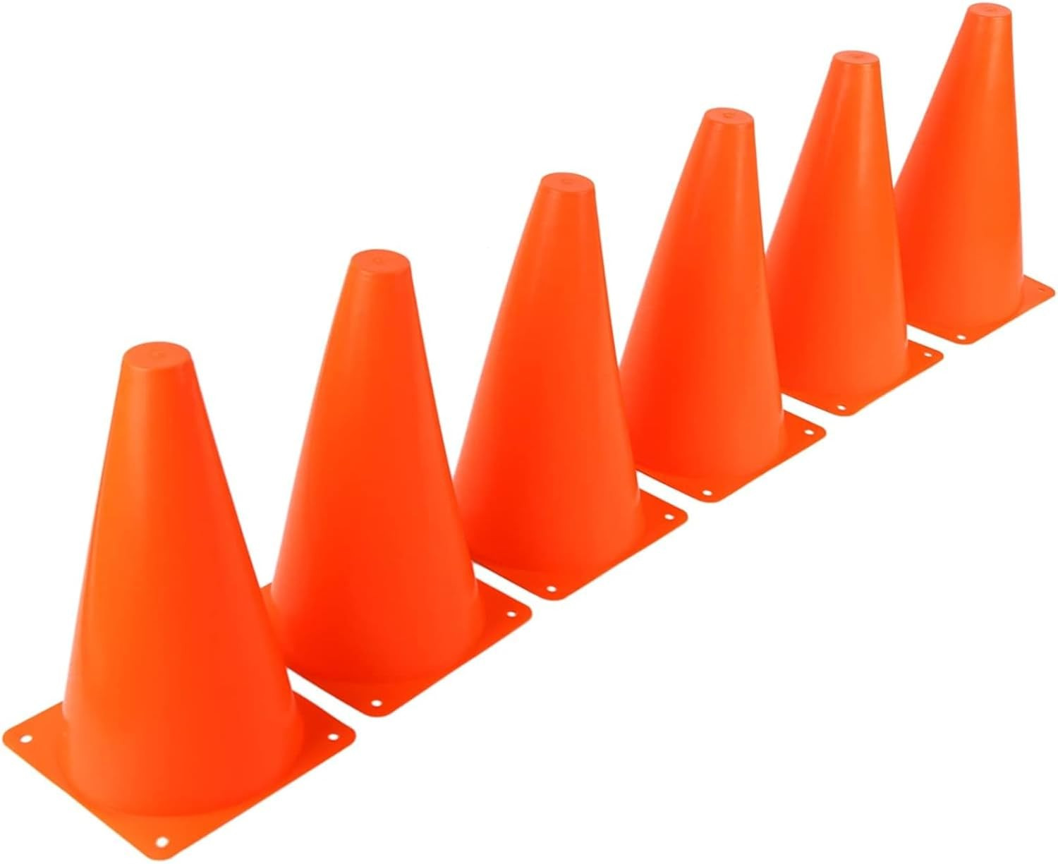 Juvale Motorcycle Practice Cones – 9&Prime; X 5.5&Prime;, Orange, 12-Pack – Cones for Parall