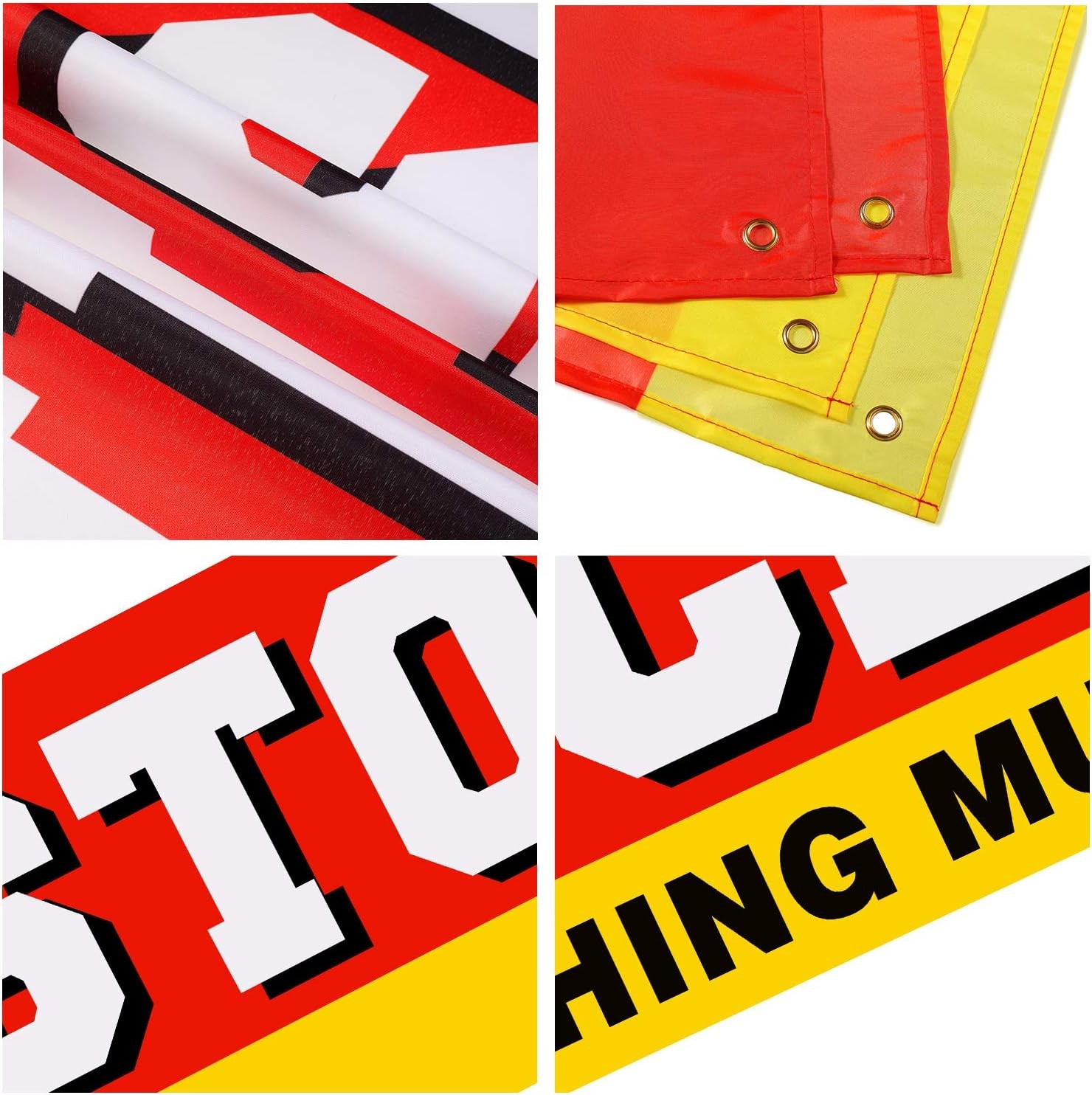Large Store Closing Banner Everything Must Go Going Out of Business Sign Flag