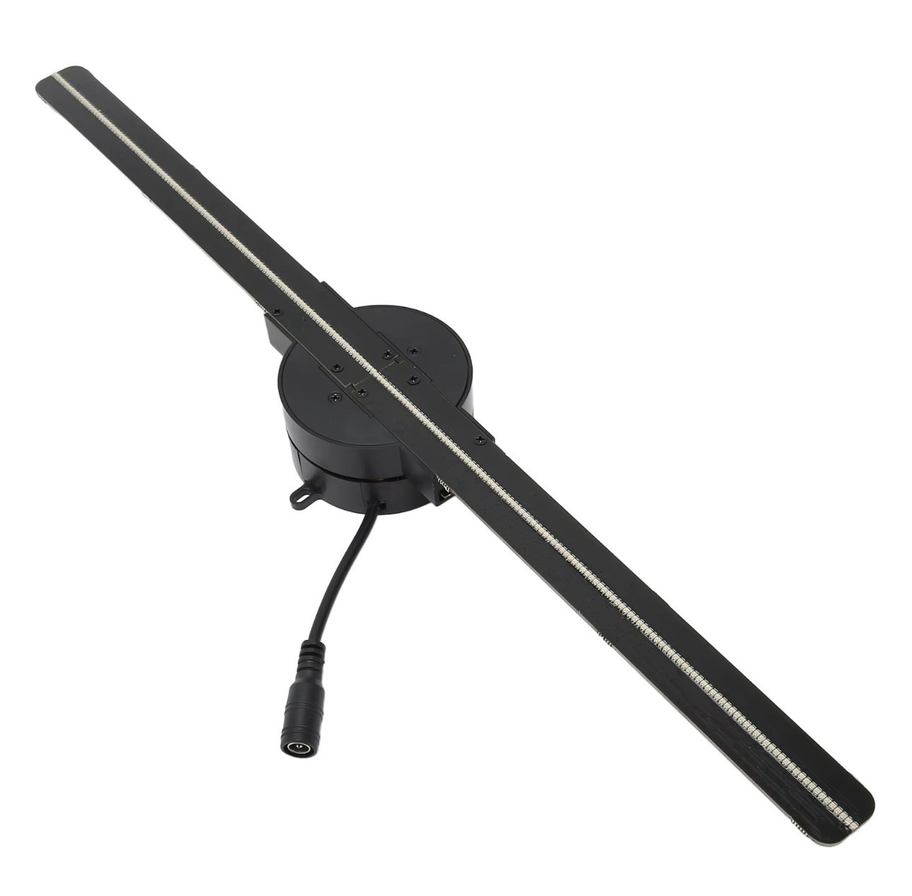 3D Holographic Fan Hologram Fan Projector 1080P LED Light RGB Sign Bar +Control