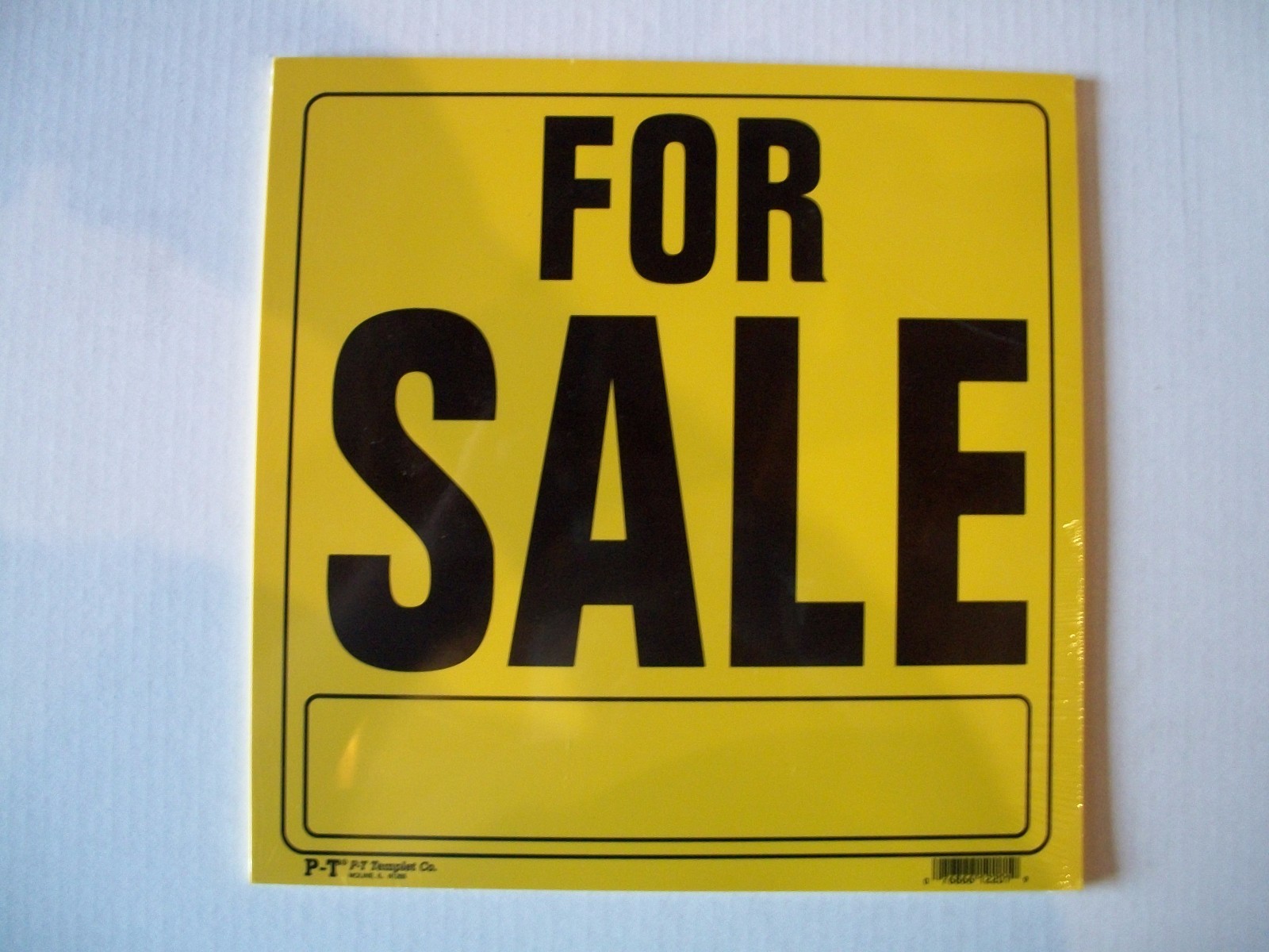 6 Pack 12 x12 Inch Flexible Plastic « FOR SALE » Sign&rsquo;s