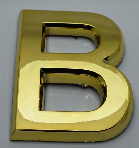 1 PCS – Apartment Number Sign/Mailbox Number Sign,Letter B (Gold,3D…ref0420