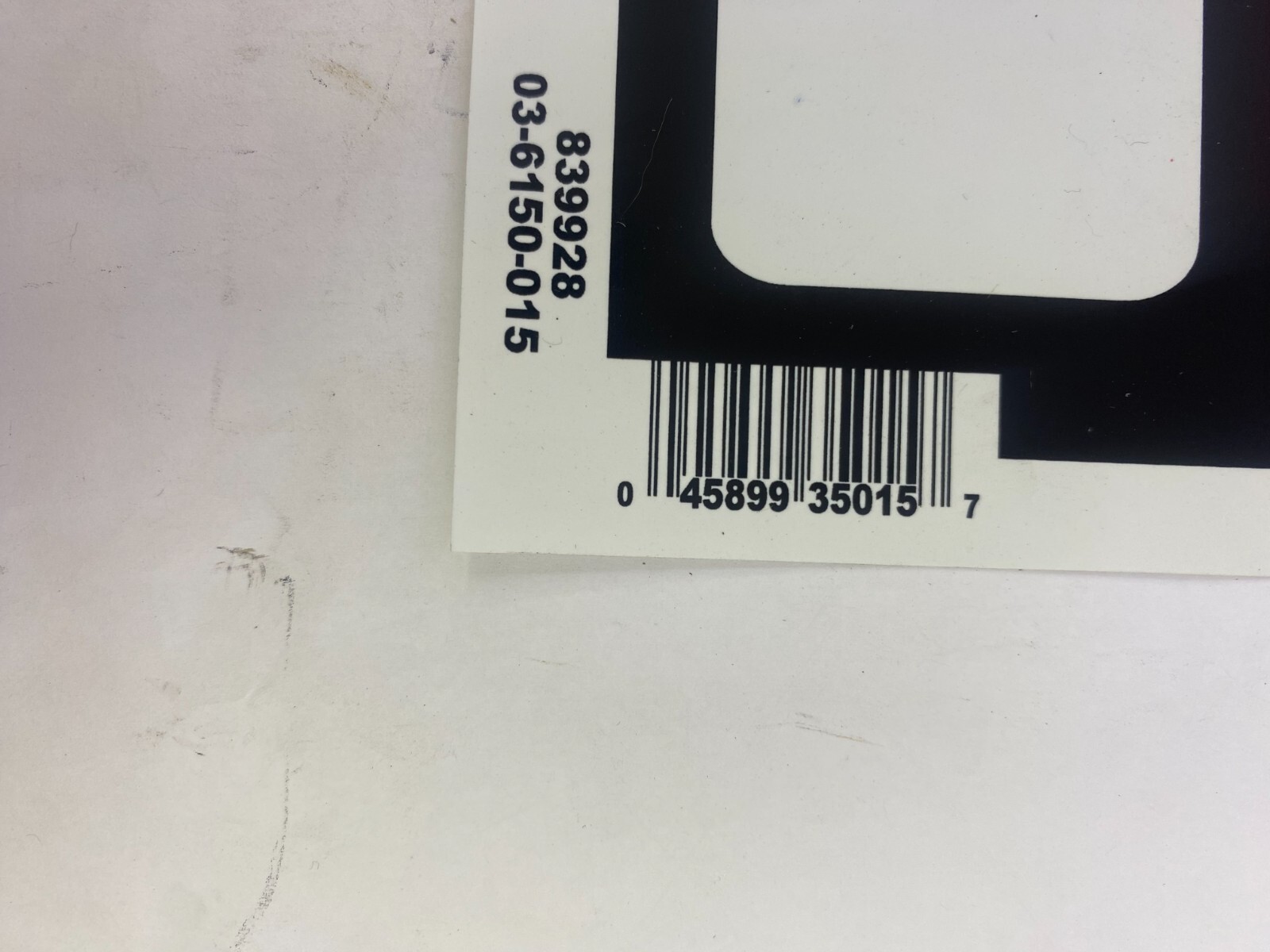 Hillman 839928 For Sale Sign Black/Red