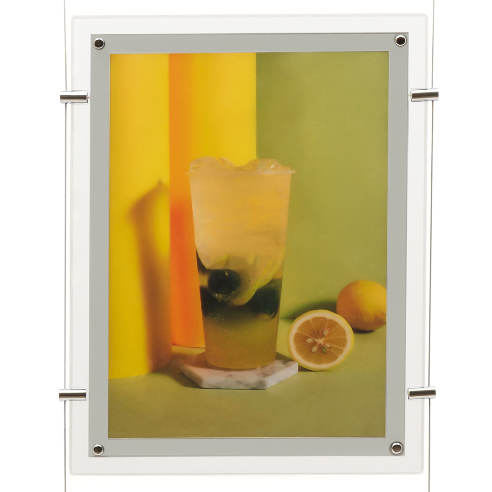 3 pcs A3 Real Estate Window Hanging LED Backlit Picture Frame Display Sign Shelf