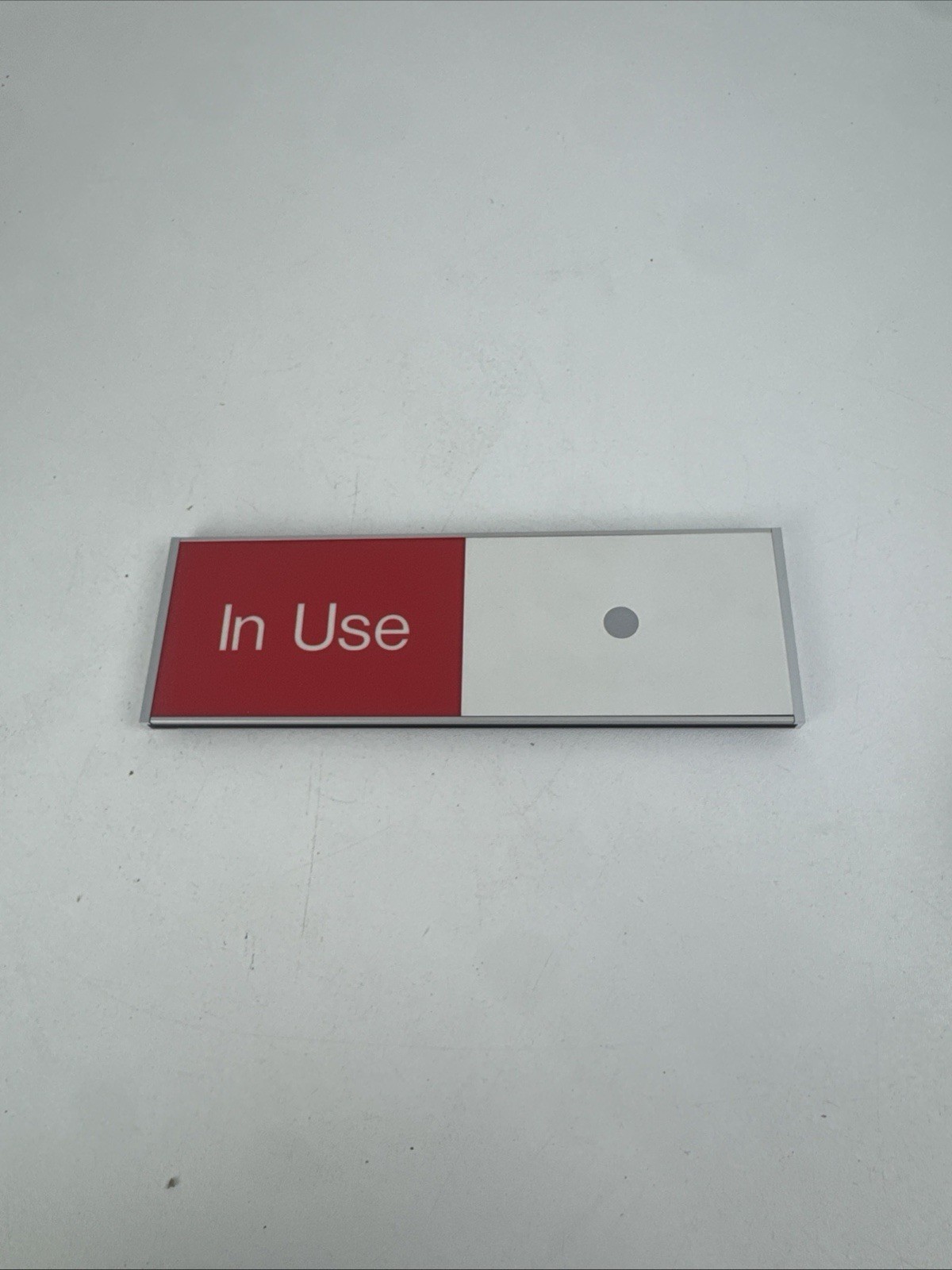 X4 Vacant Occupied Slider Door Sign 9×3 inch In Use Available Privacy Indicator