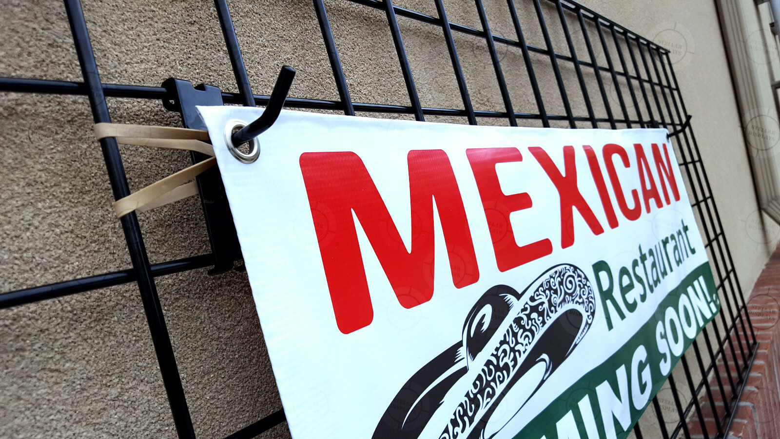 MEXICAN Restaurant Coming Soon Banner Vinyl Display Sign Poster Comida Mexicana