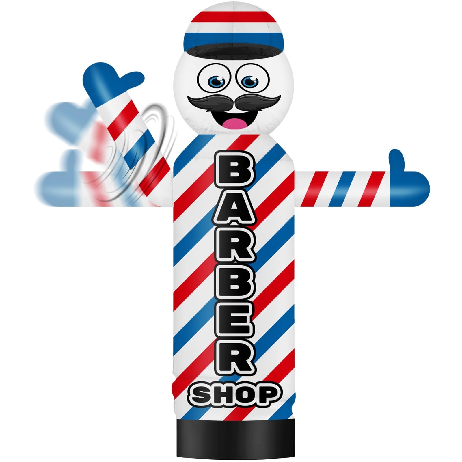 6FT Inflatable Tube Man Wacky Wavy Dancing Guy for Outdoor Advertising Decor