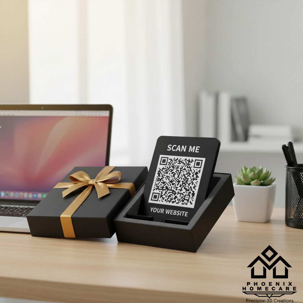 Custom QR Code Sign Stand | Scan to Pay | PayPal Venmo Cash App |Storefront Sign
