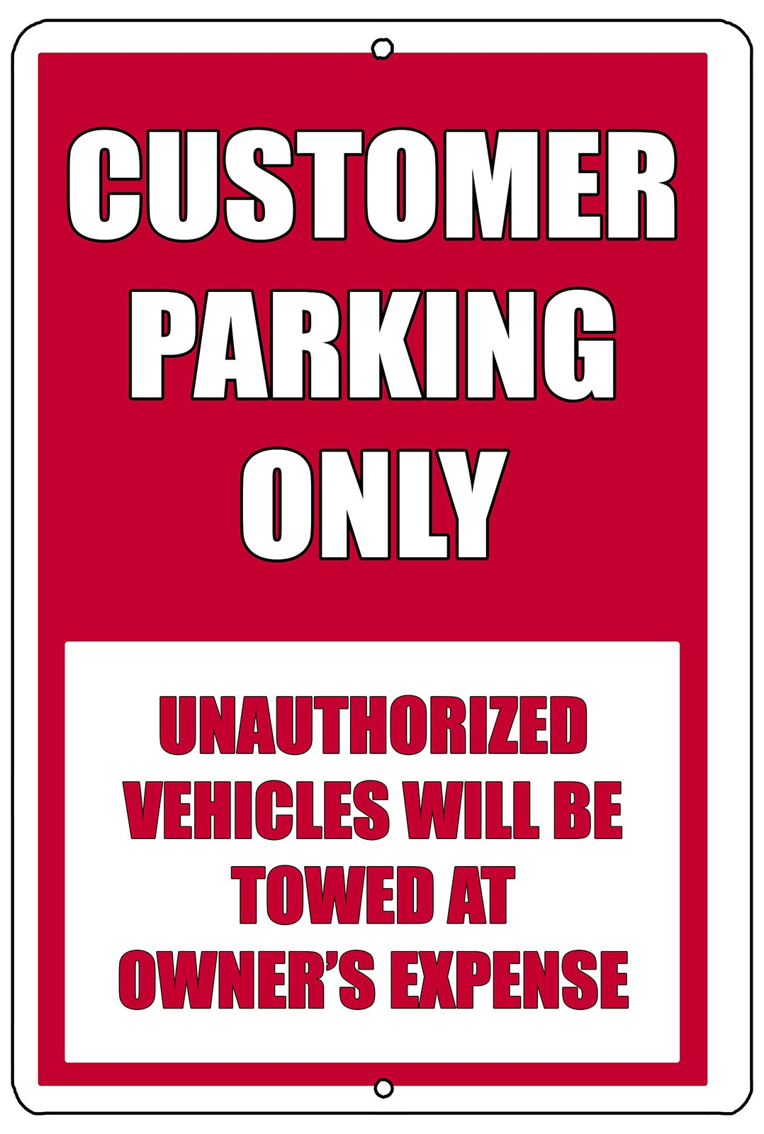 Rogue River Tactical Customer Parking Only Metal Tin Sign Business Retail Sto…