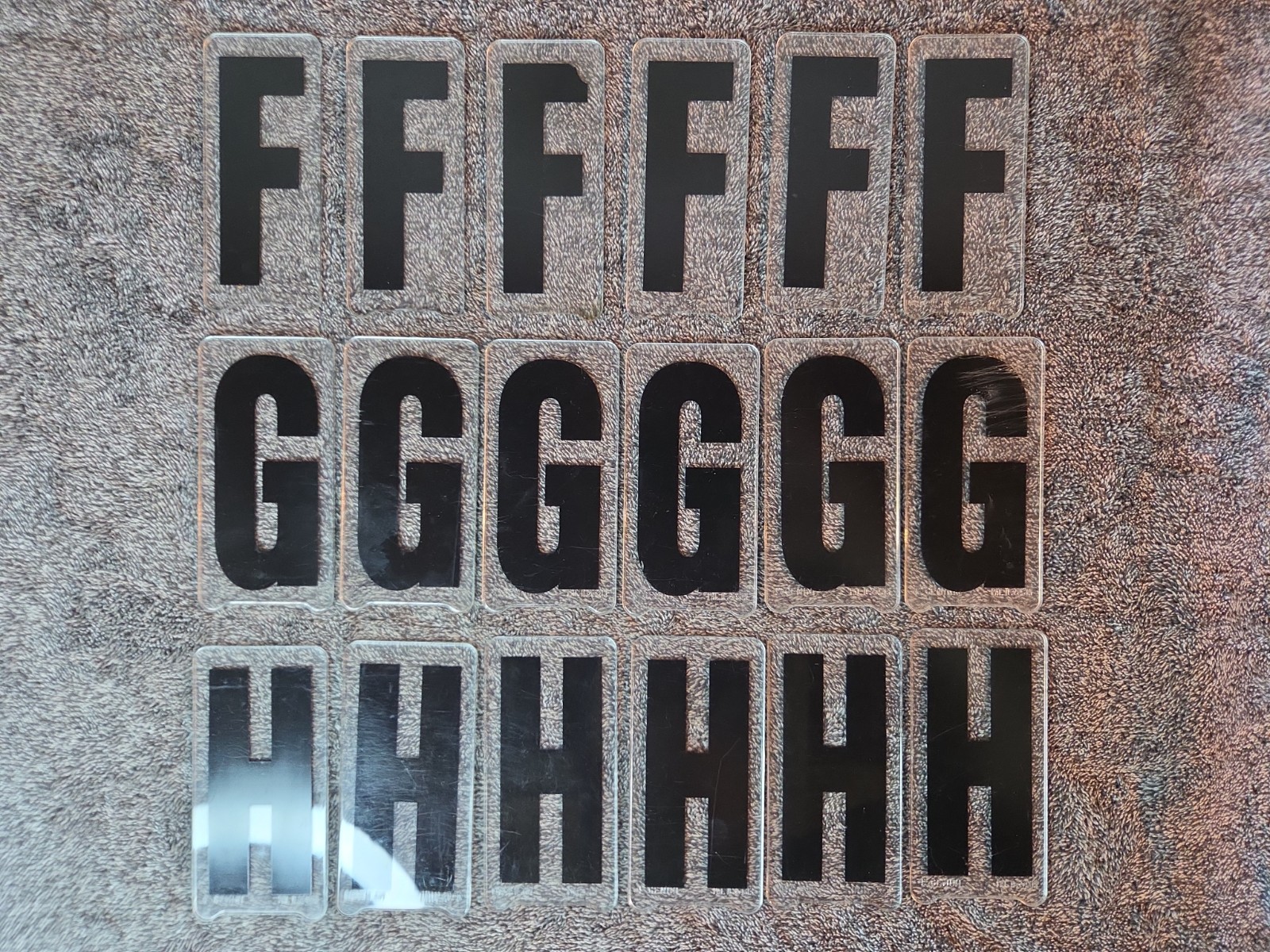 Lot Of Gemini 5” Plastic Changeable Marquee Sign Letters & Numbers 195 ct.