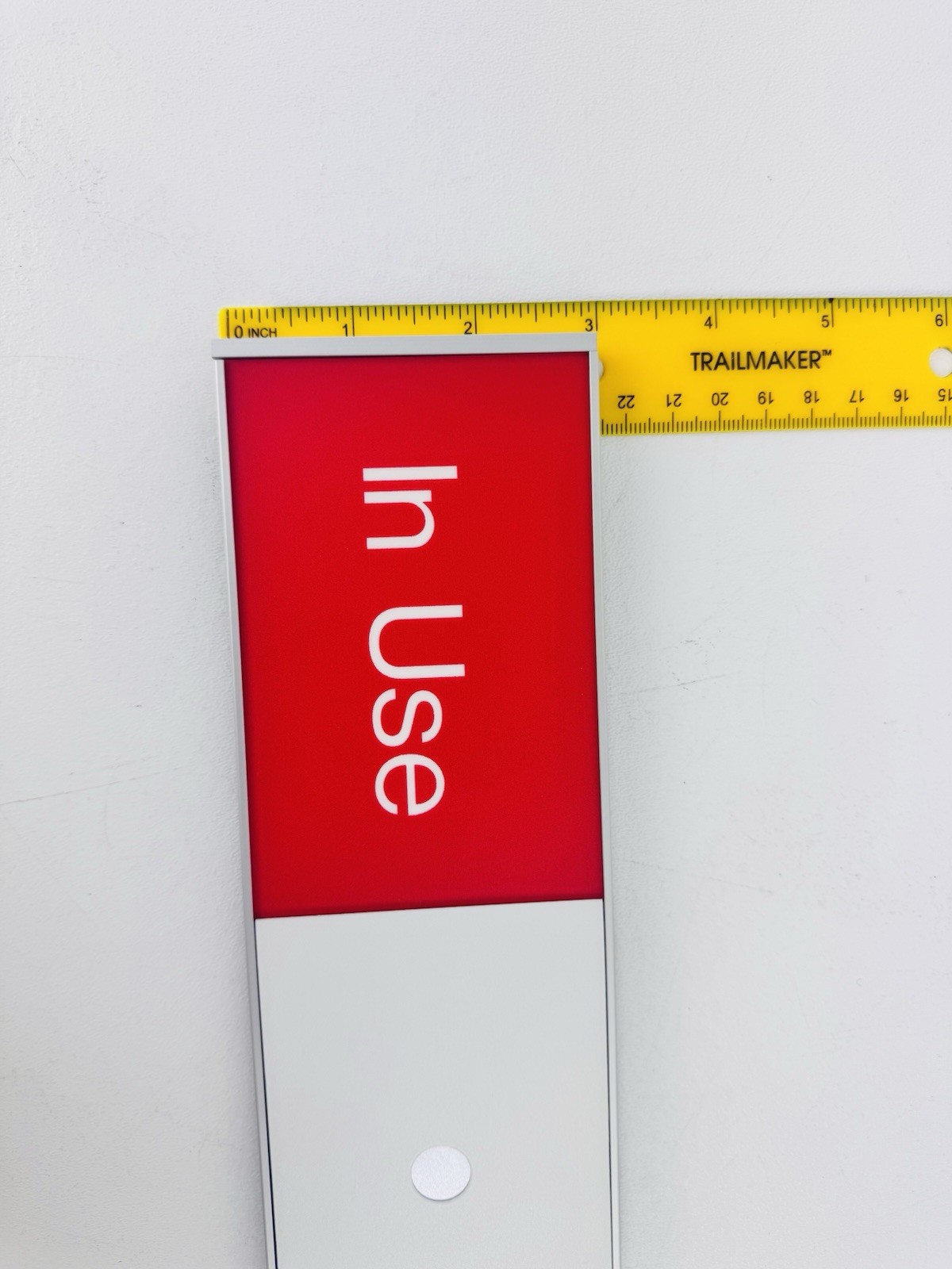 X4 Vacant Occupied Slider Door Sign 9×3 inch In Use Available Privacy Indicator