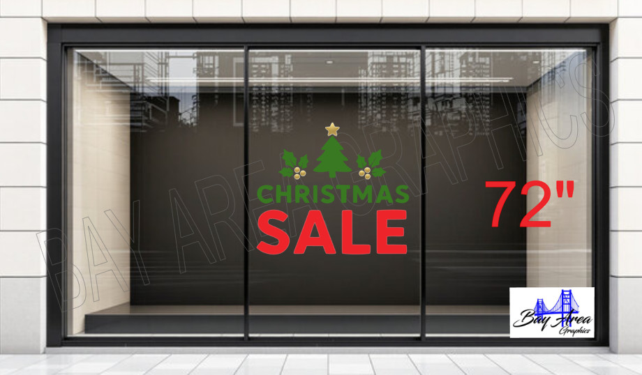 Christmas SALE Window Sticker Oracal 651 Outdoor Retail Vinyl Sign Waterproof🎄