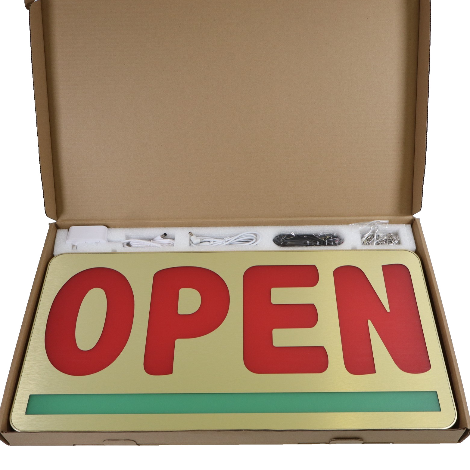 Open Sign Professional Led Panel Light For Business 24&Prime;X12&Prime; FZ-OS24