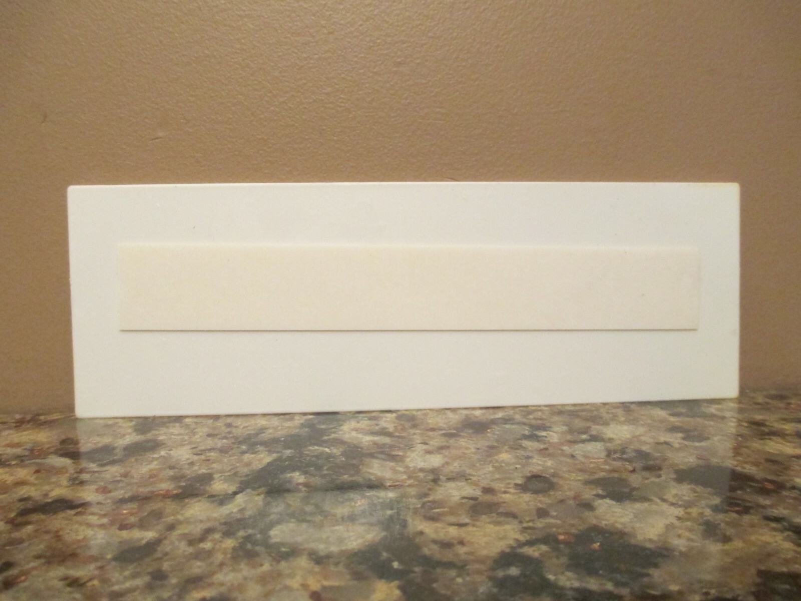 Adhesive SHIRT REQUIRED Faux Woodgrain Engraved Plastic Sign – 8 1/4&Prime; x 2 3/4&Prime;