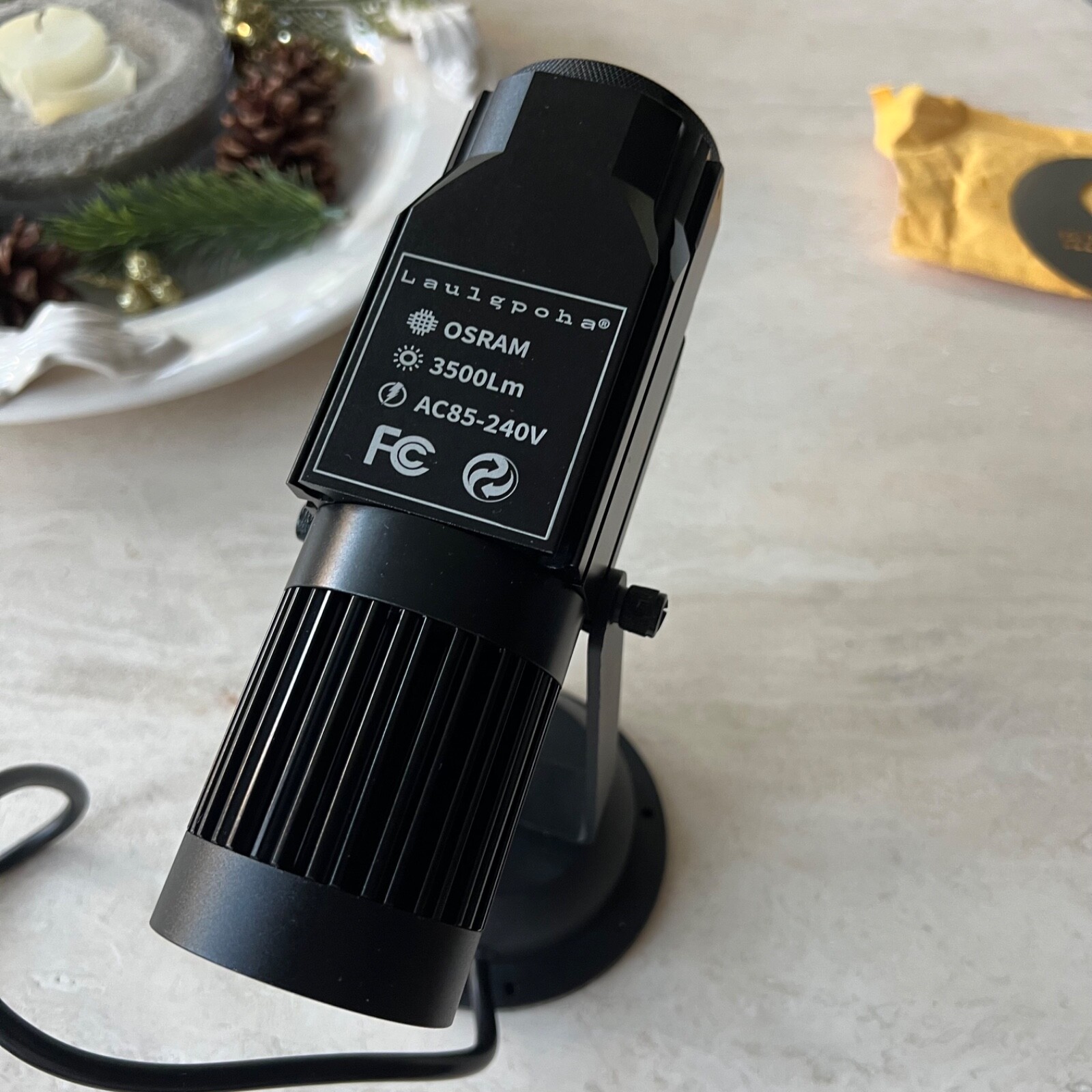 Logo GOBO Projector for Business, Rotational IP65 Waterproof Outdoor LED …