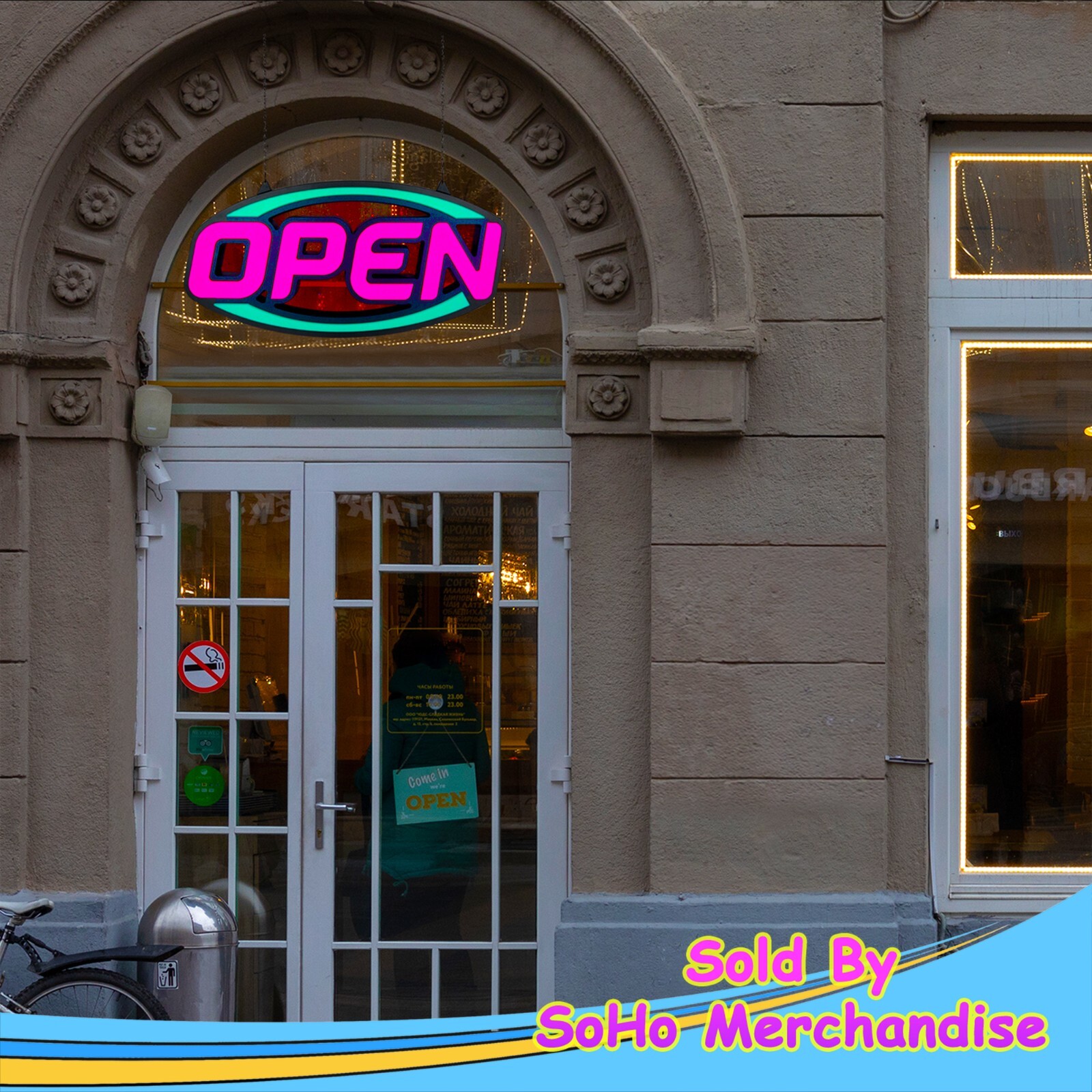 Large LED Neon Open Sign 32&Prime; Light Bright for Restaurant Bar Store Shop Market