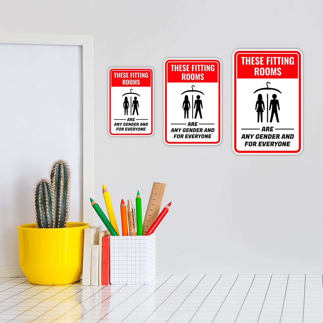 Portrait Round Plus These Fitting Rooms Are Any Gender And For Everyone