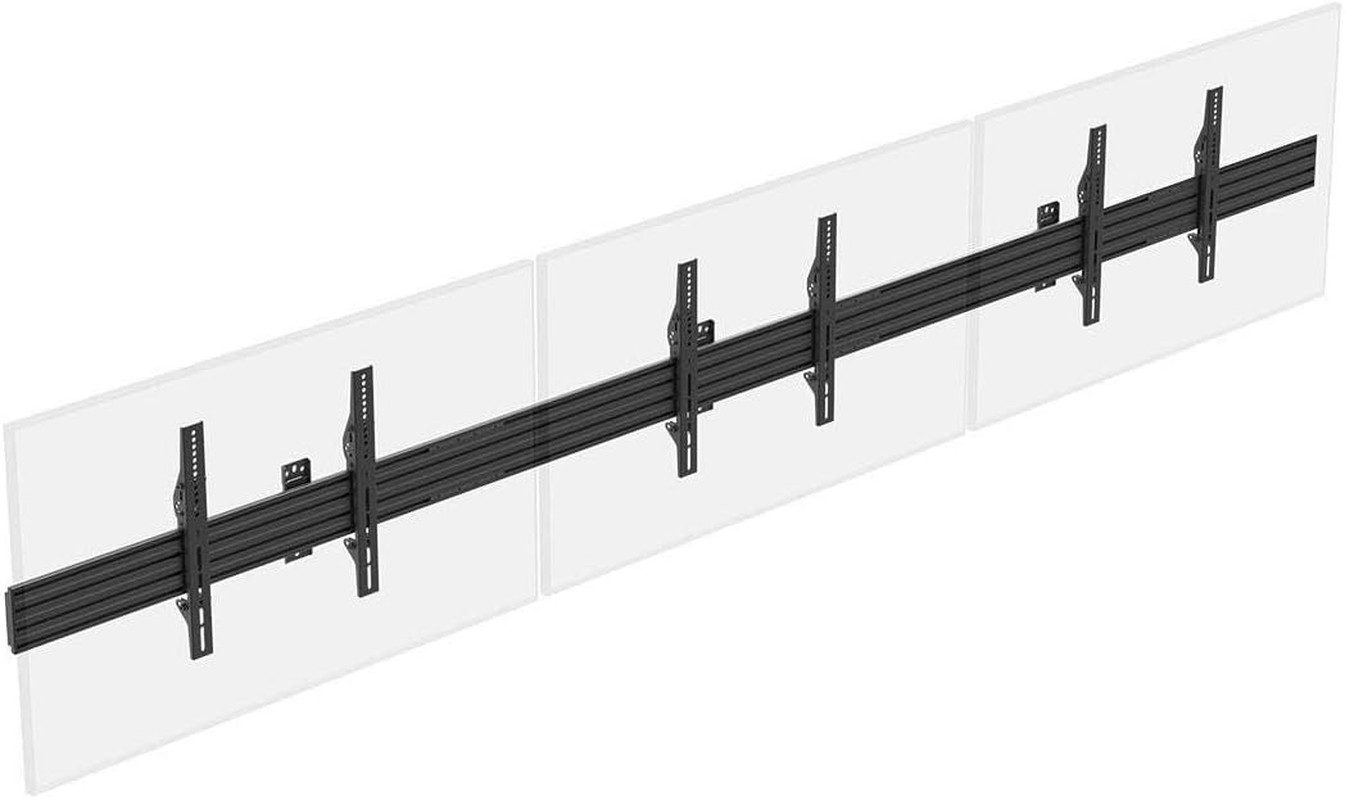 3X1 Menu Board Wall Mount for Screens between 32In to 65In, Adjustable Tilt, Max