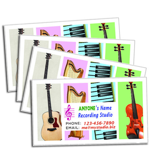1000 Business Cards [Thick 16 pt.] Full Color * 1 or 2 Side * Design Included