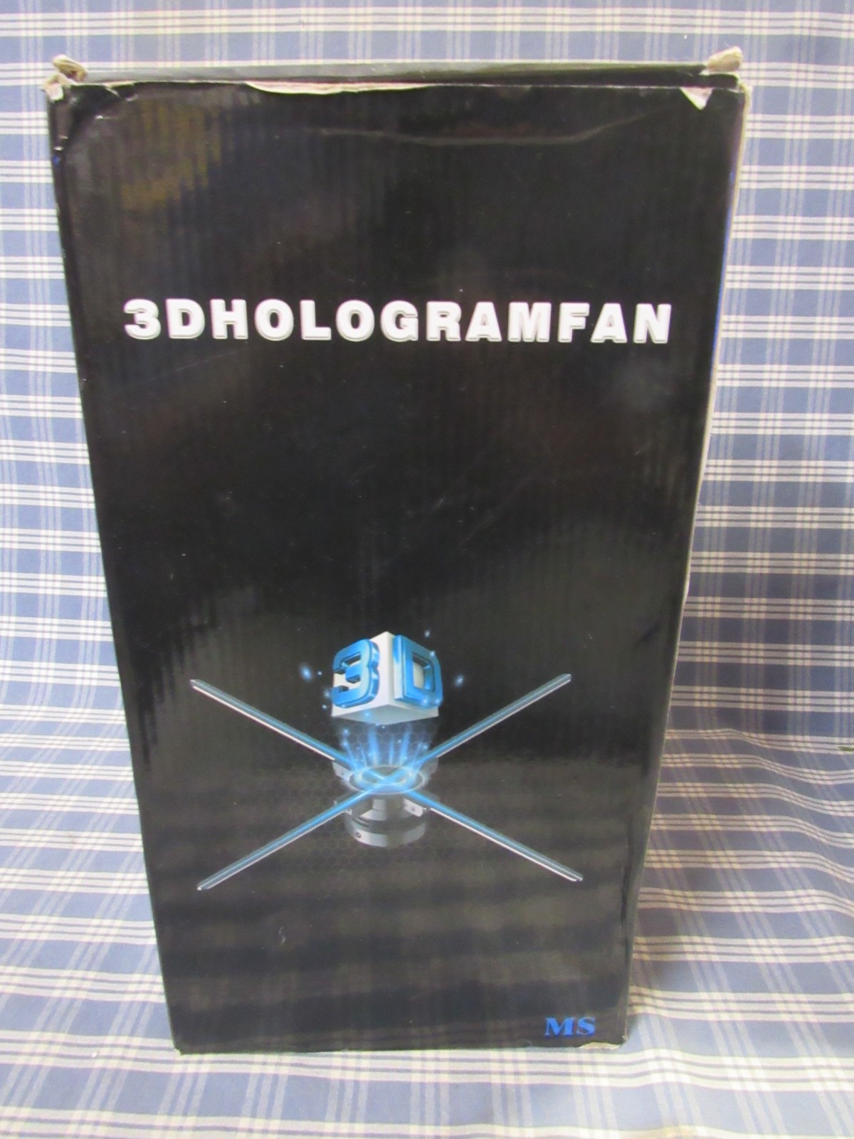 3D Hologram LED Fan 22 Inch Bluetooth, Wi-Fi (Open Box Item) FAST FREE SHIPPING.