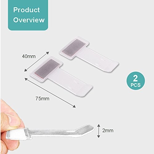 Hypersonic Car Windshield Parking Tickets Holder Transparent Auto