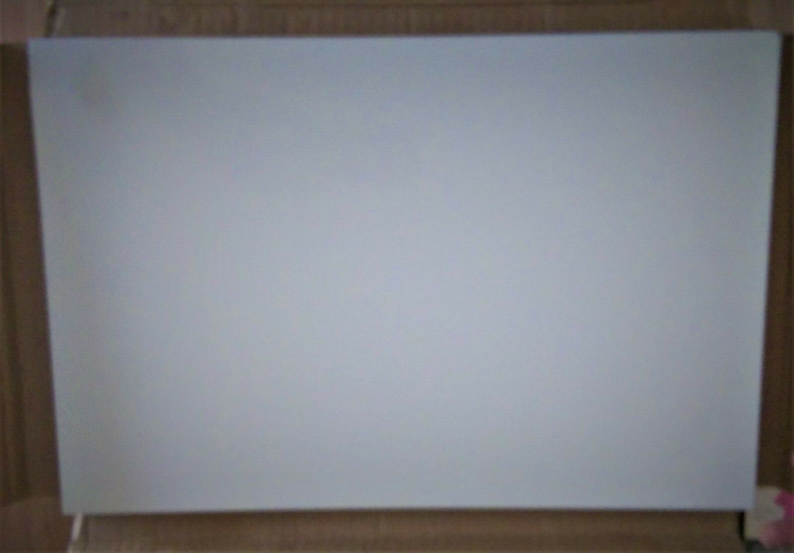 (Lot of 4) White Aluminum Sign Blanks, 24 x 18 x 0.040, Sq Corners, In/Outdoor