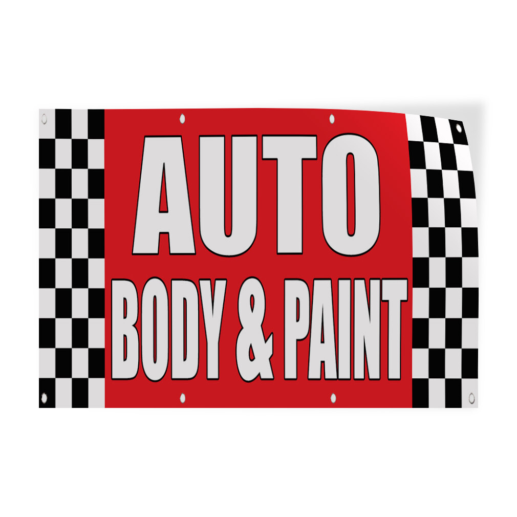 Decal Stickers Auto Body & Paint Auto Body Shop Car Repair A Store Sign Label