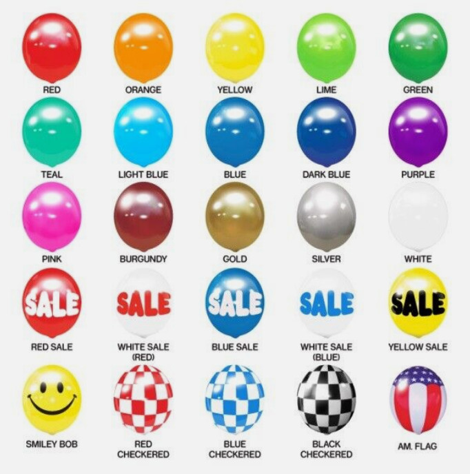 Eye-Catching Outdoor Vinyl Balloon Tall Pole Kits