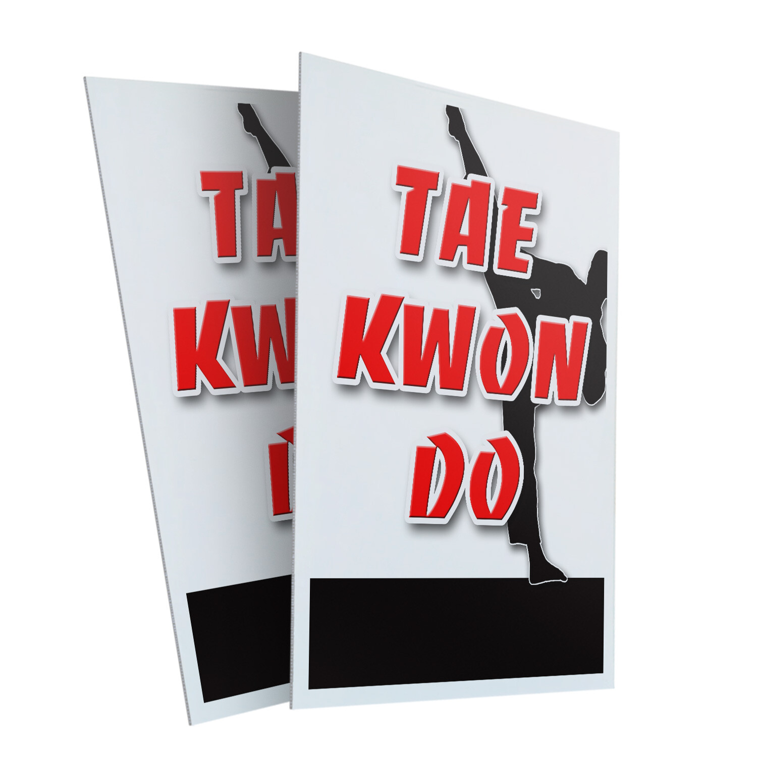 A-frame Sidewalk Tae Kwon Do 24&Prime; x 36&Prime; Double Sided A-Frame Sidewalk Sign