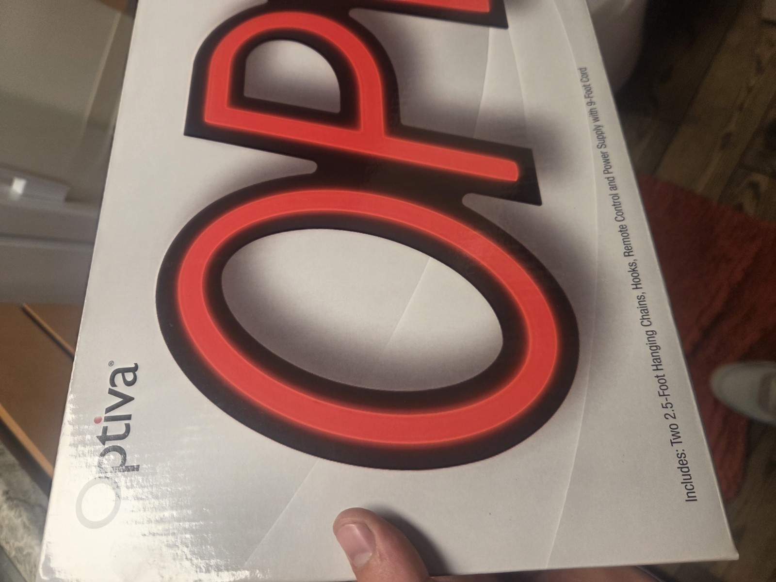 Open Sign Brand New In Box With Remote