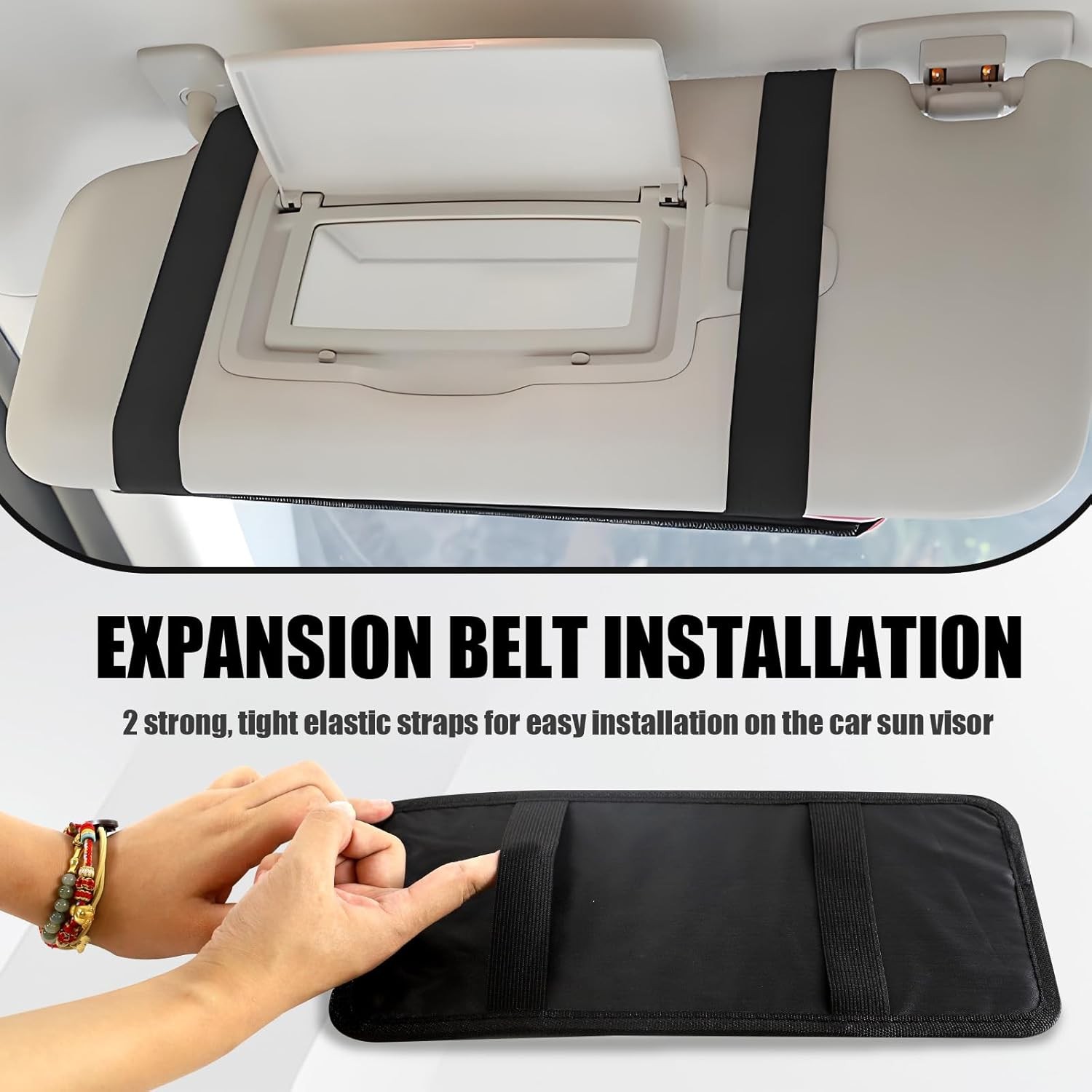 Car Visor Handicap Placard Holder, Disabled Parking Permit Sign Protector…