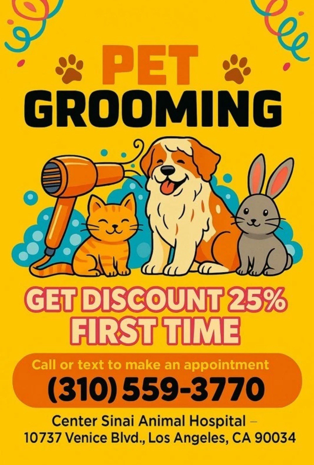 A-frame 24×36 Aframe Sidewalk Sign Banner Grooming